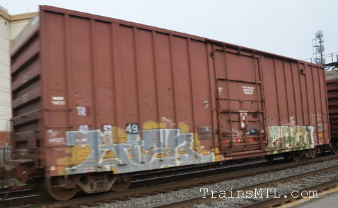 Car/wagon TR405249 left side / coté gauche